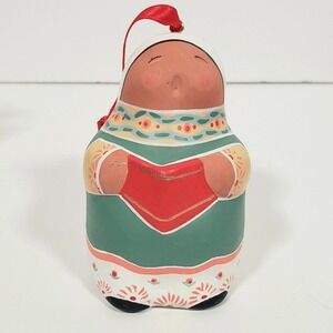 Vtg 1995  Hallmark Keepsake Ornament‎ Symbols of Christmas Sweet Song Terracotta